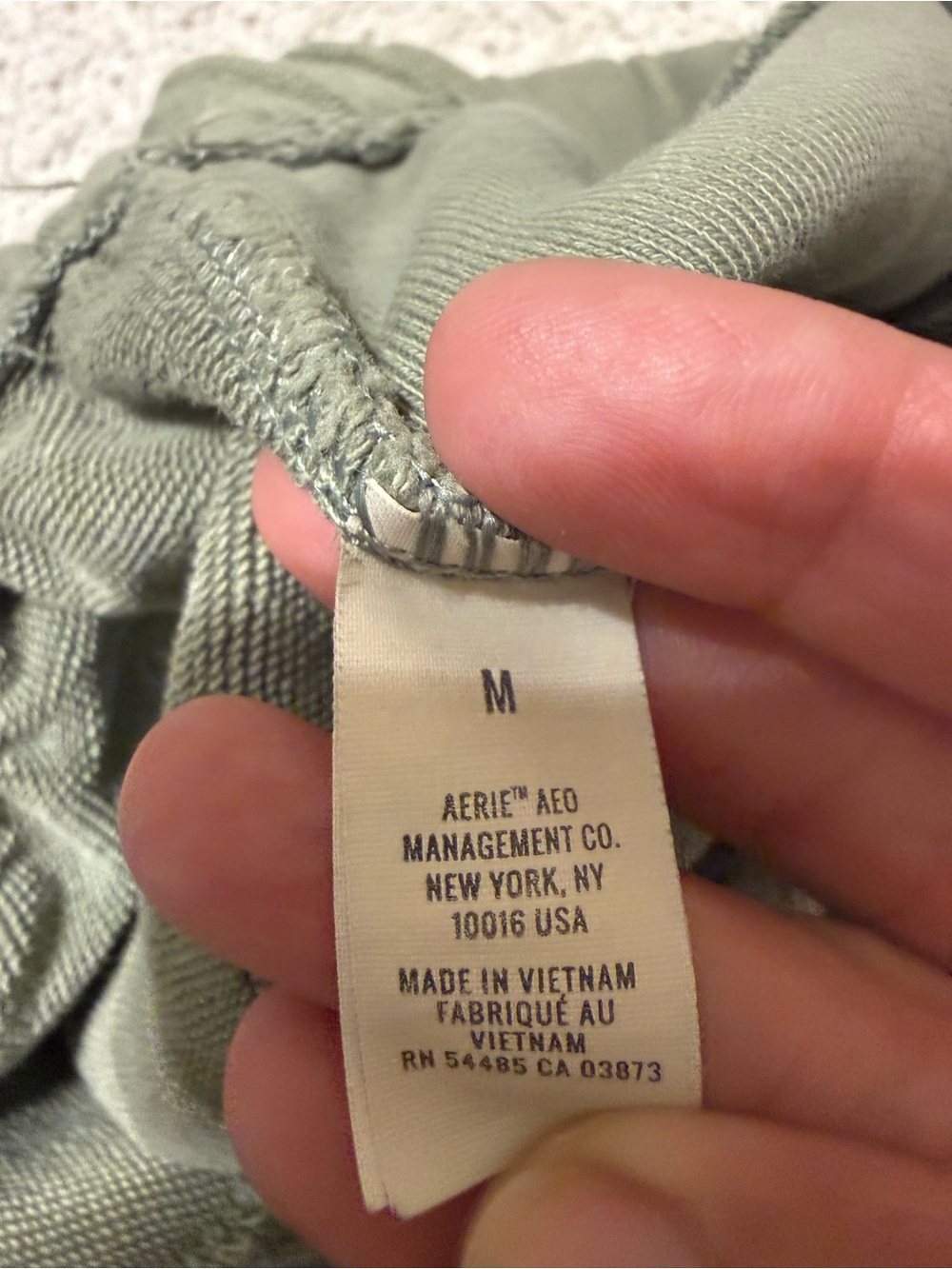Aerie Womens Olive Green Drawstring Jogger Pants Medium size - Picture 8 of 11